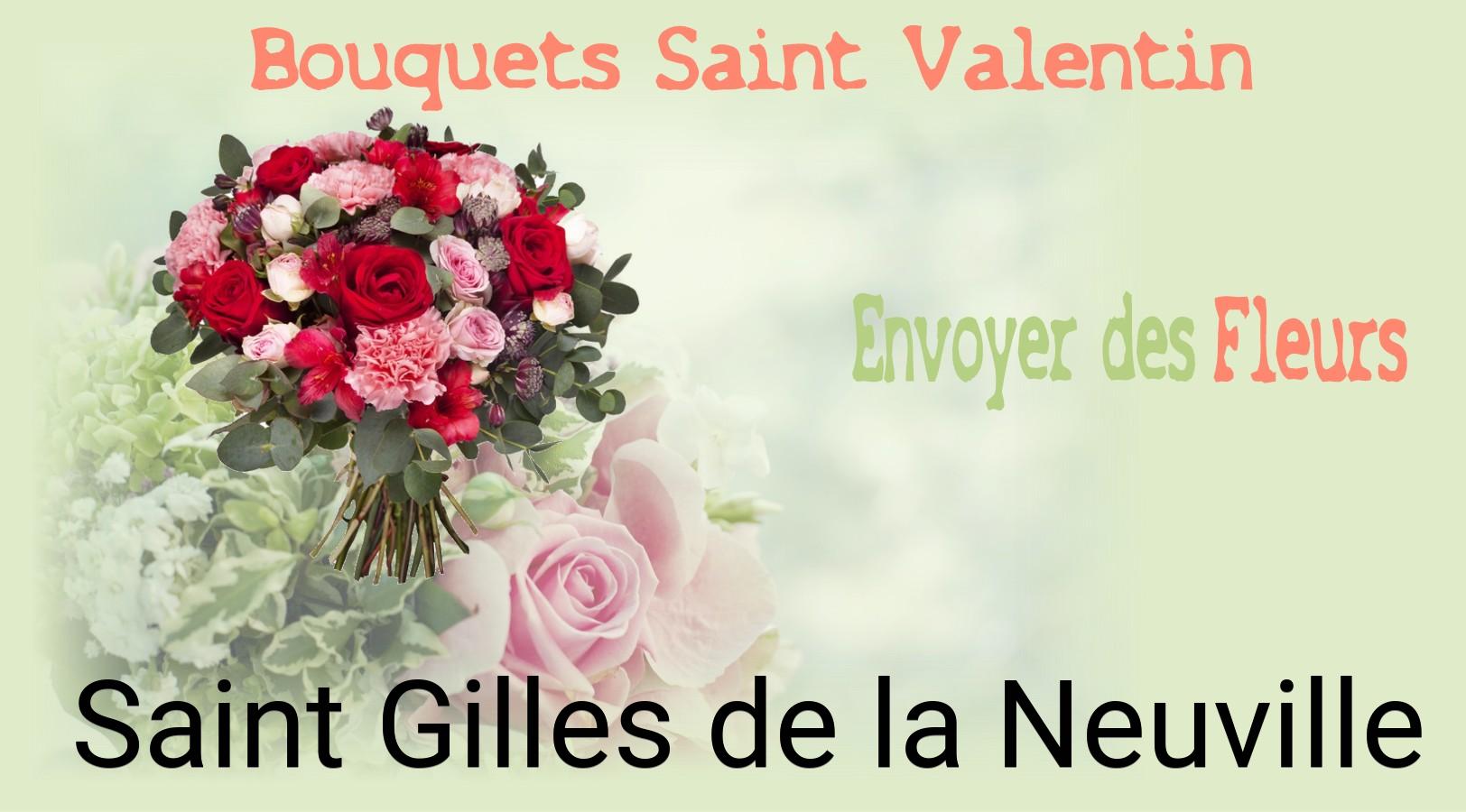Roses de Saint-Valentin livrées à Saint-Gilles-de-la-Neuville